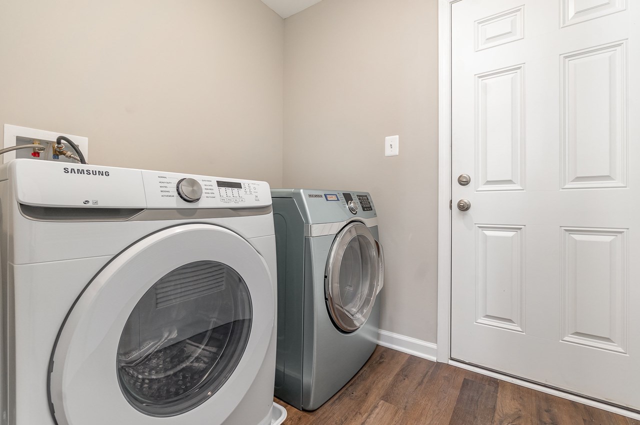 new washer & dryer