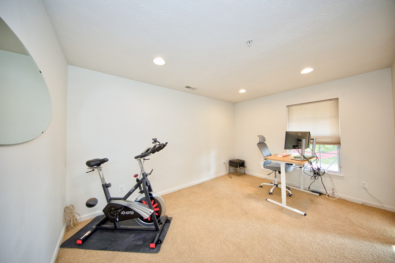 den/ office in lower level