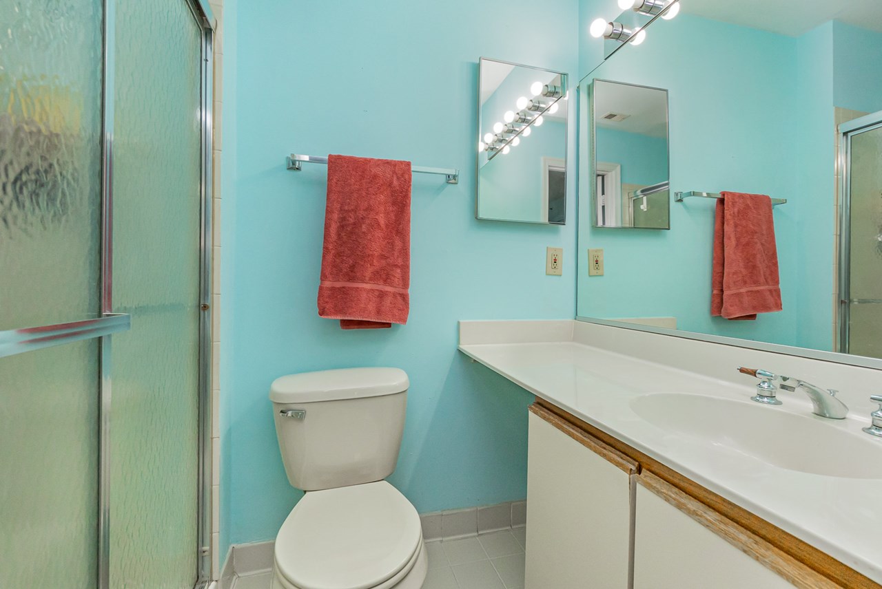 primary bathroom separate shower