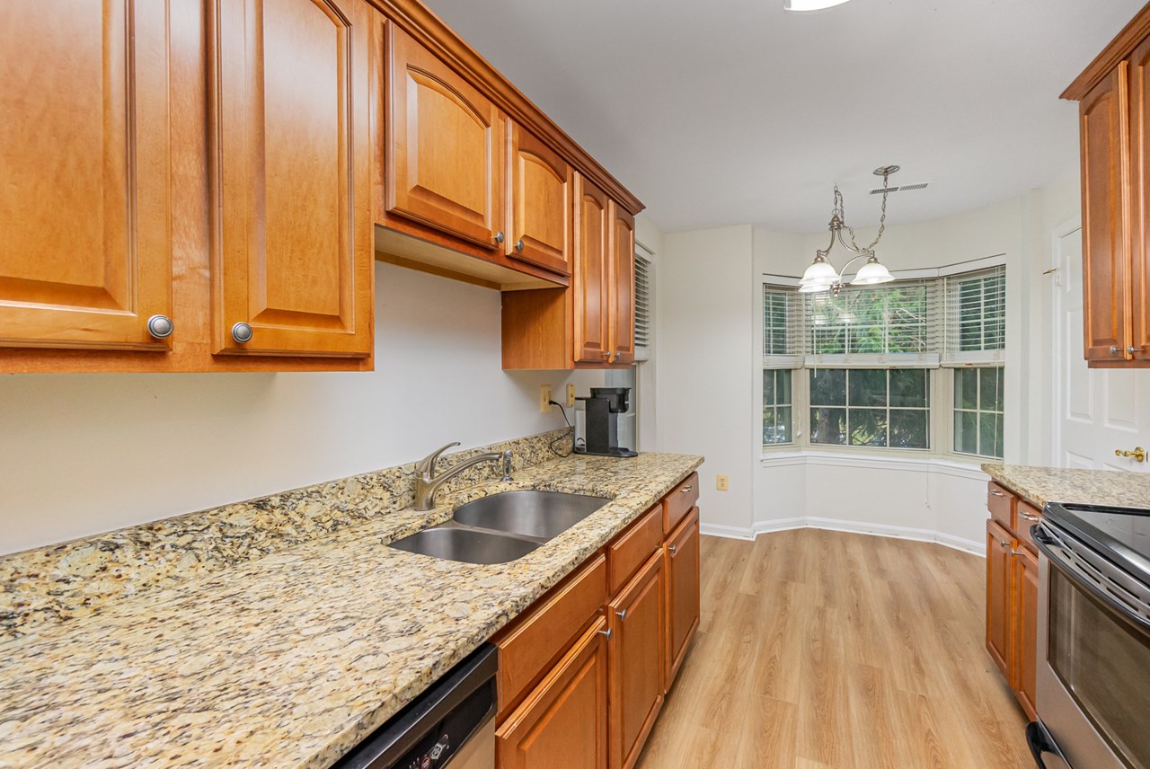 kitchen with all appliances