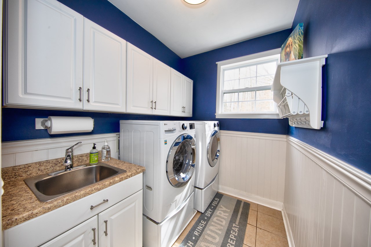 main level laundry room