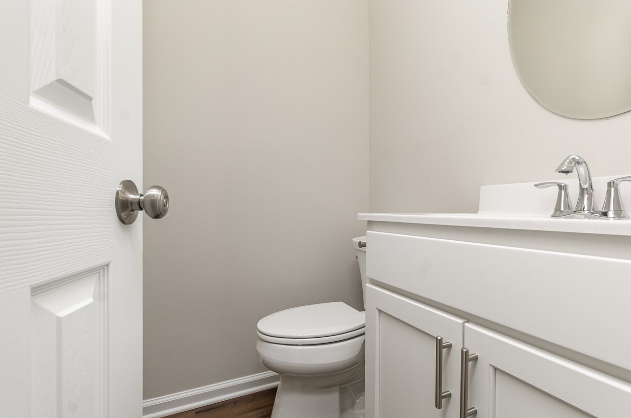 powder room on main level