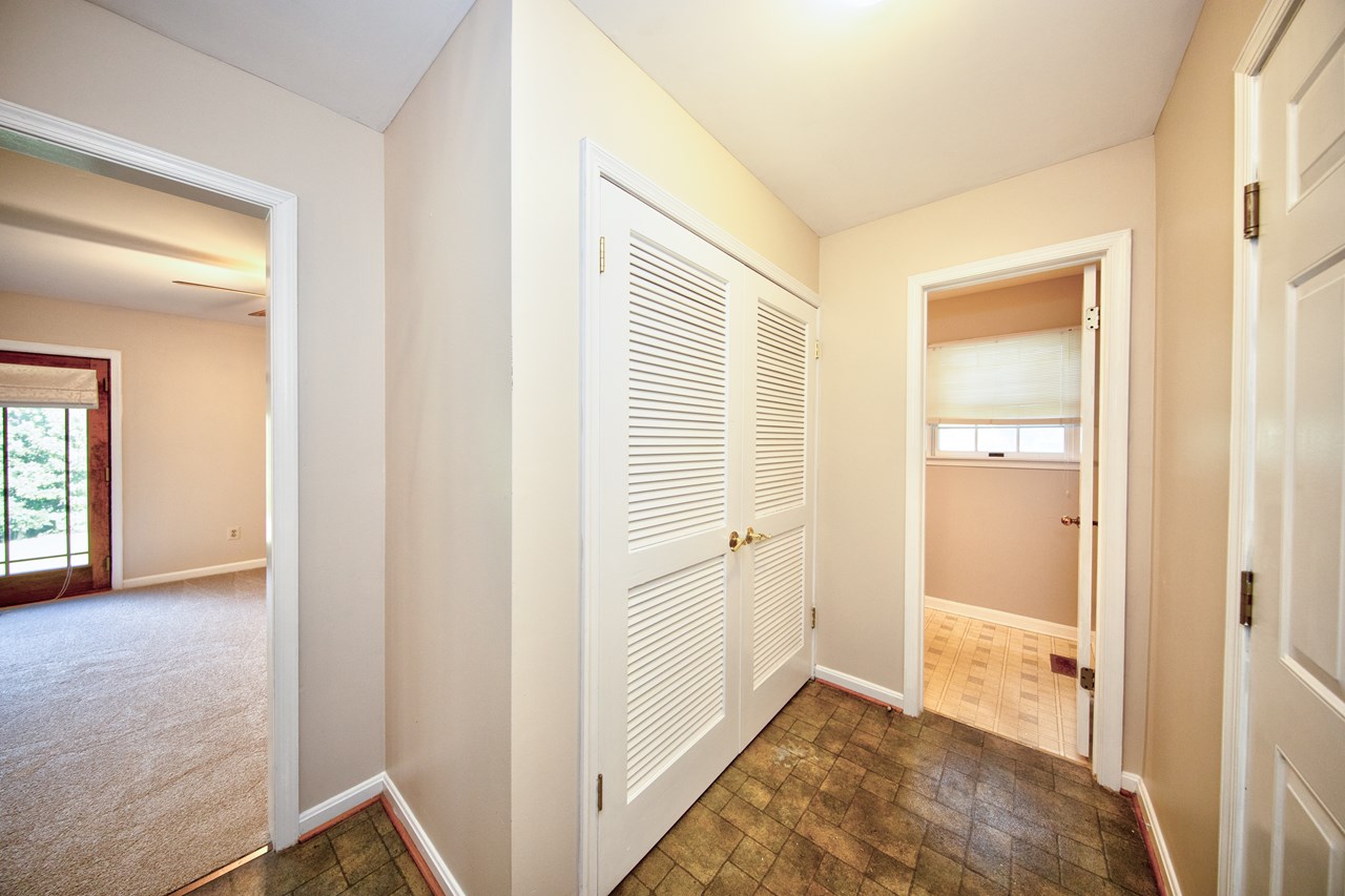 laundry room on main level