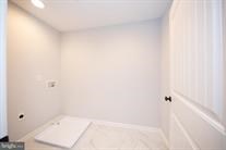 laundry room on upper level