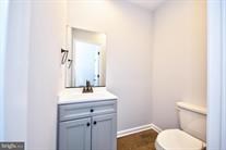 main level powder room