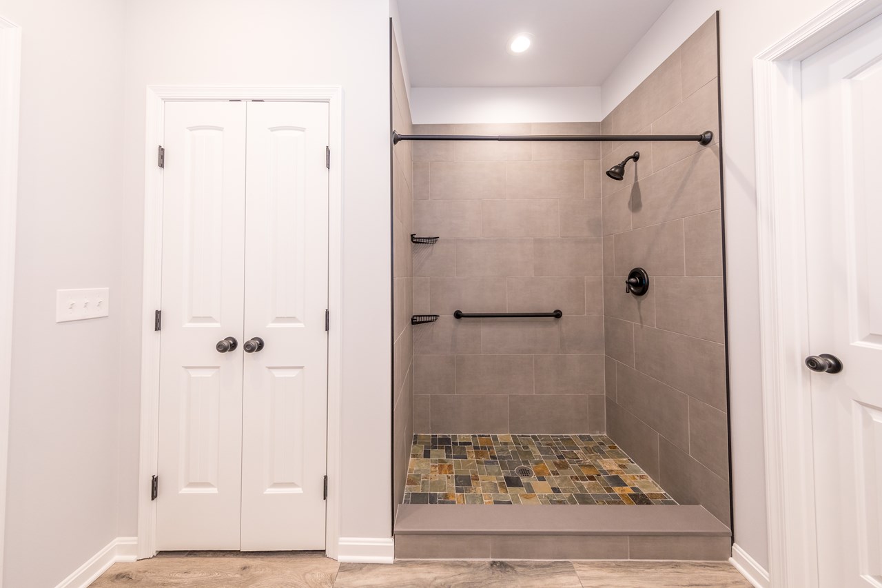 primary bathroom shower