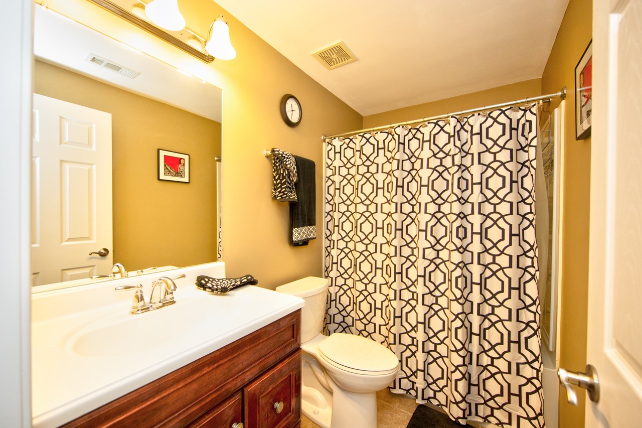 3rd full bath on lower level