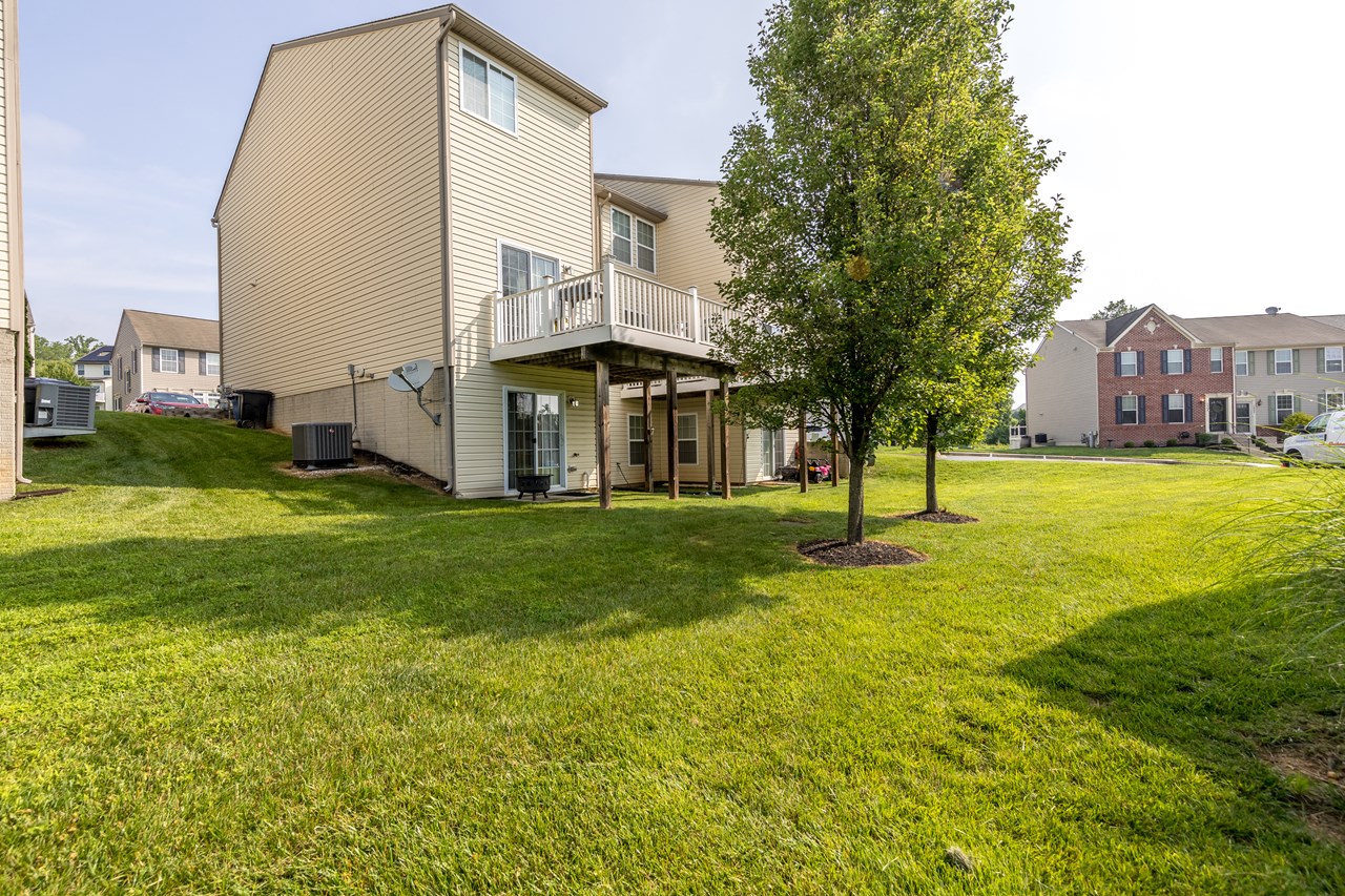 rear view of home