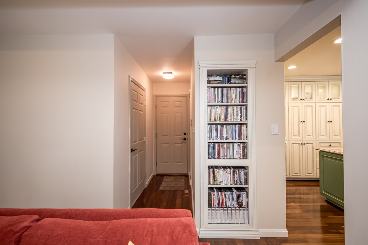 garage entrance  to family room
