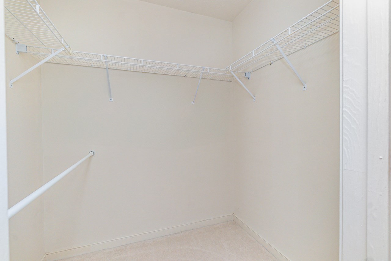 primary bedroom walk in closet