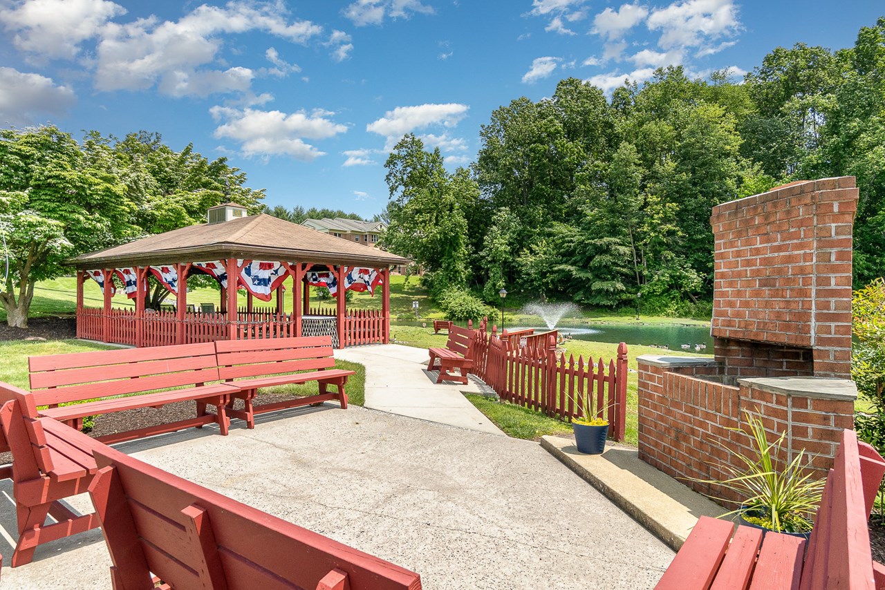 courtyard & community gazebo