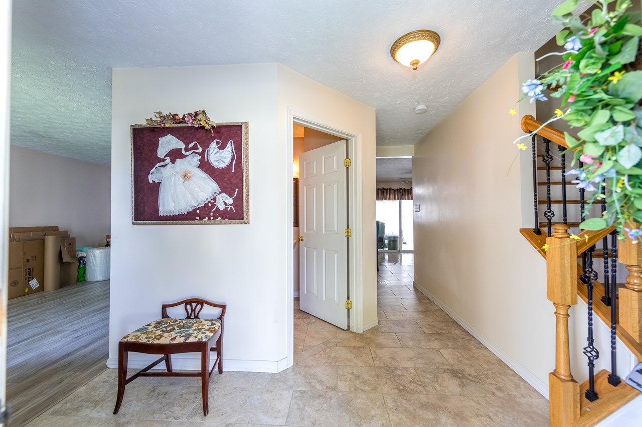 entryway from front door