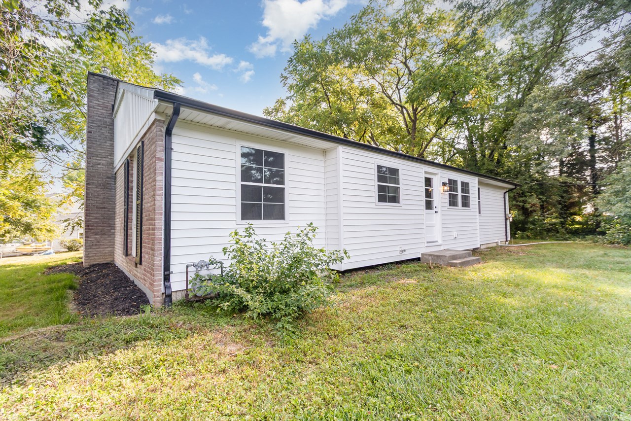 exterior of the home