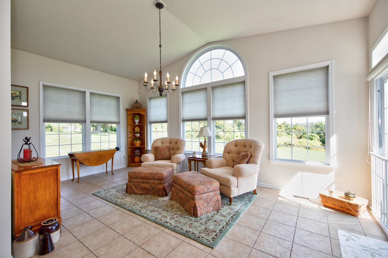 solarium off of kitchen