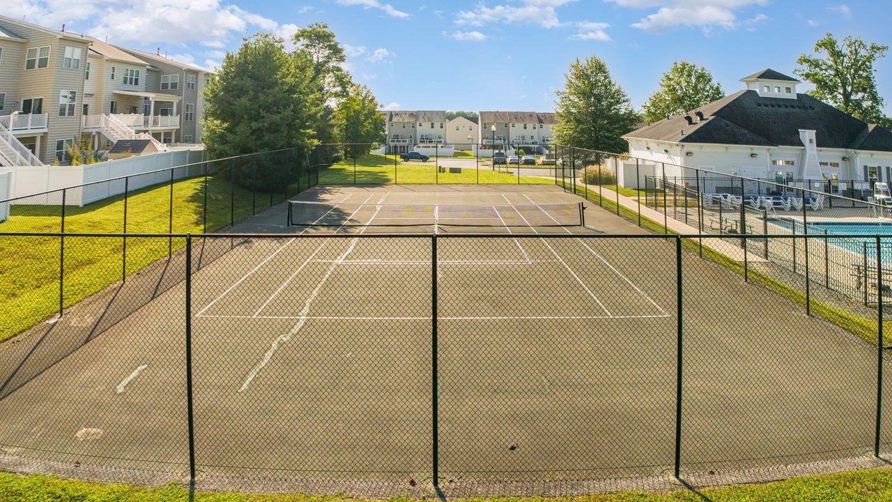 tennis courts