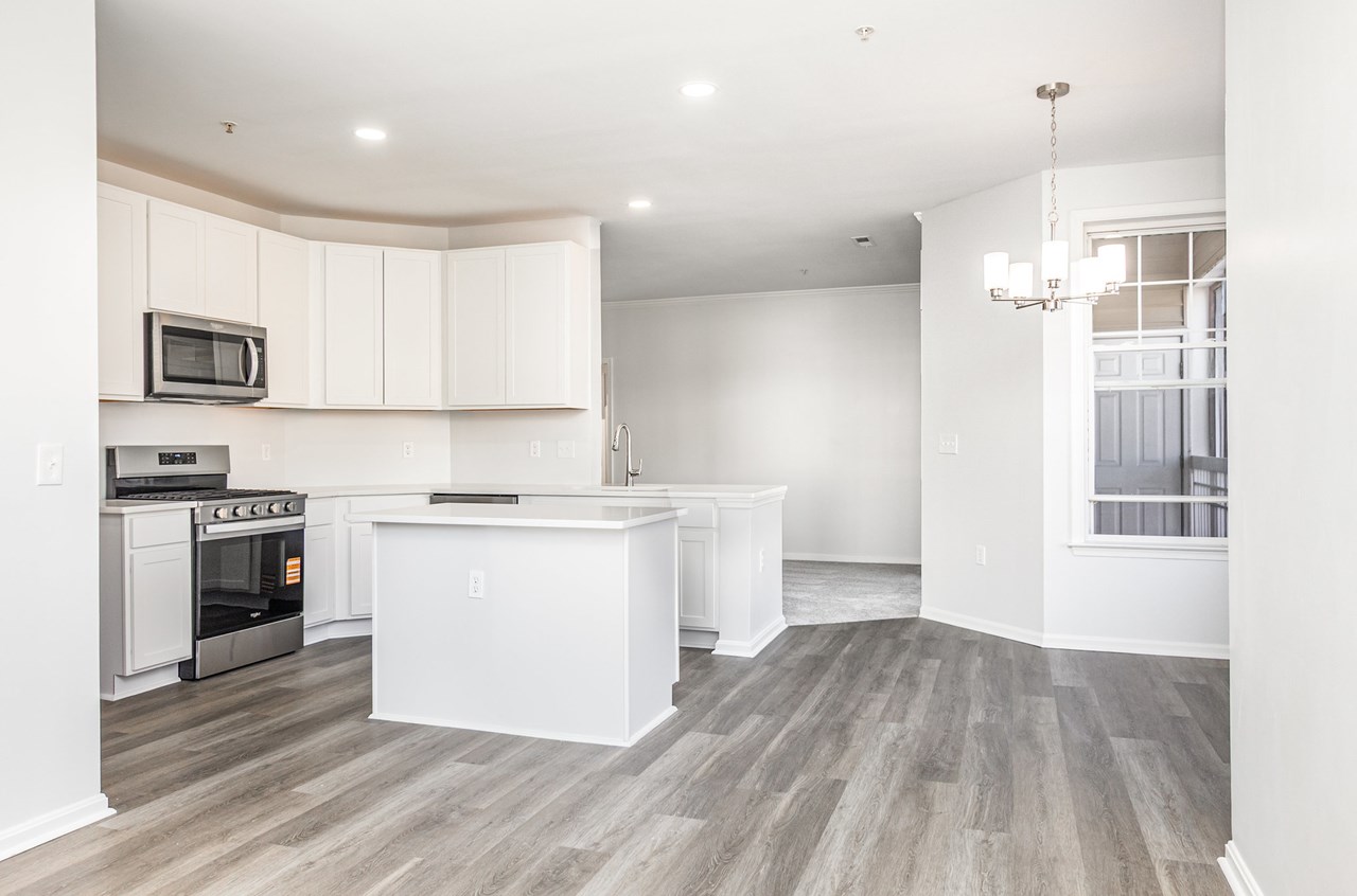 updated kitchen with all new appliances