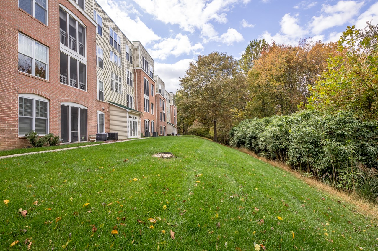 rear exterior of building