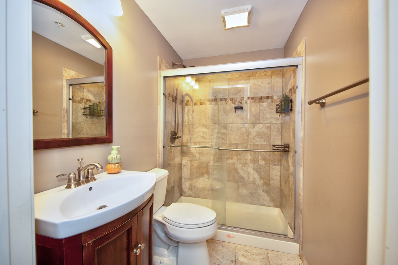 3rd full bathroom in lower level