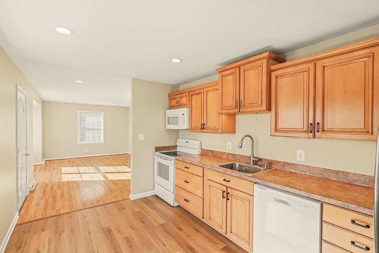 kitchen with table space