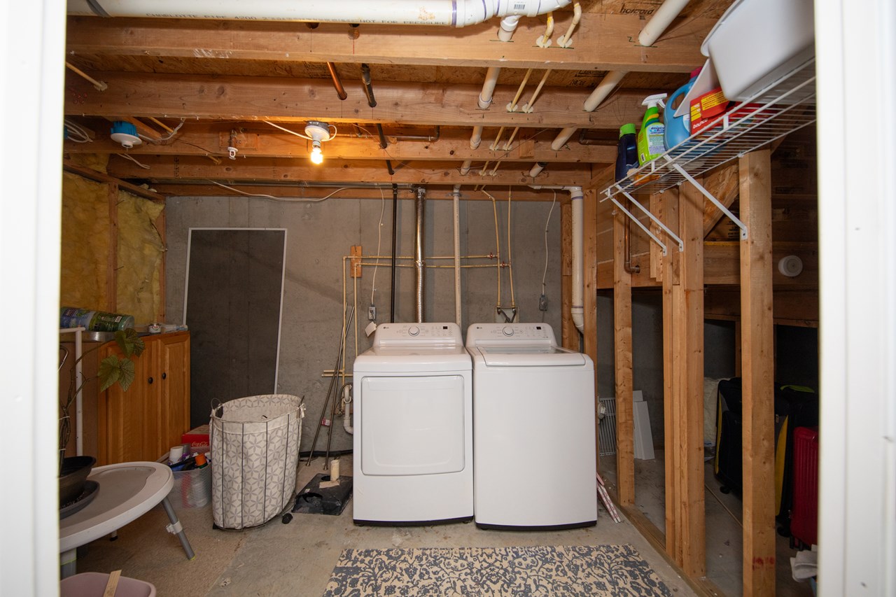 laundry area