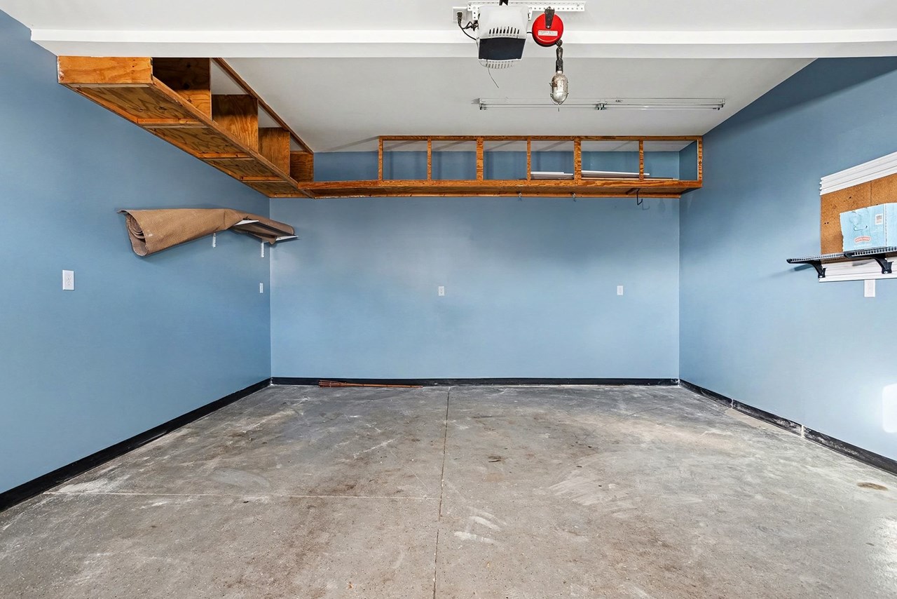 inside view of garage