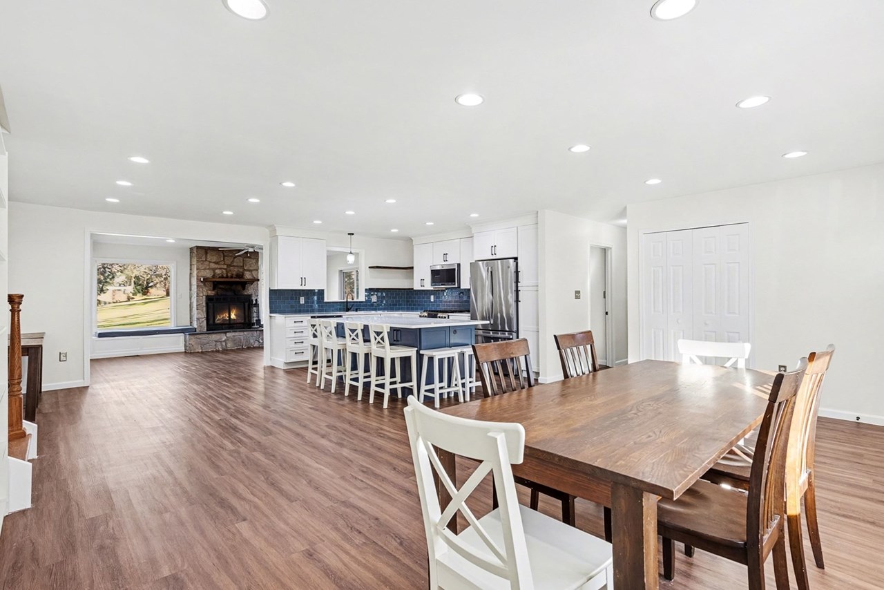 open concept floor plan