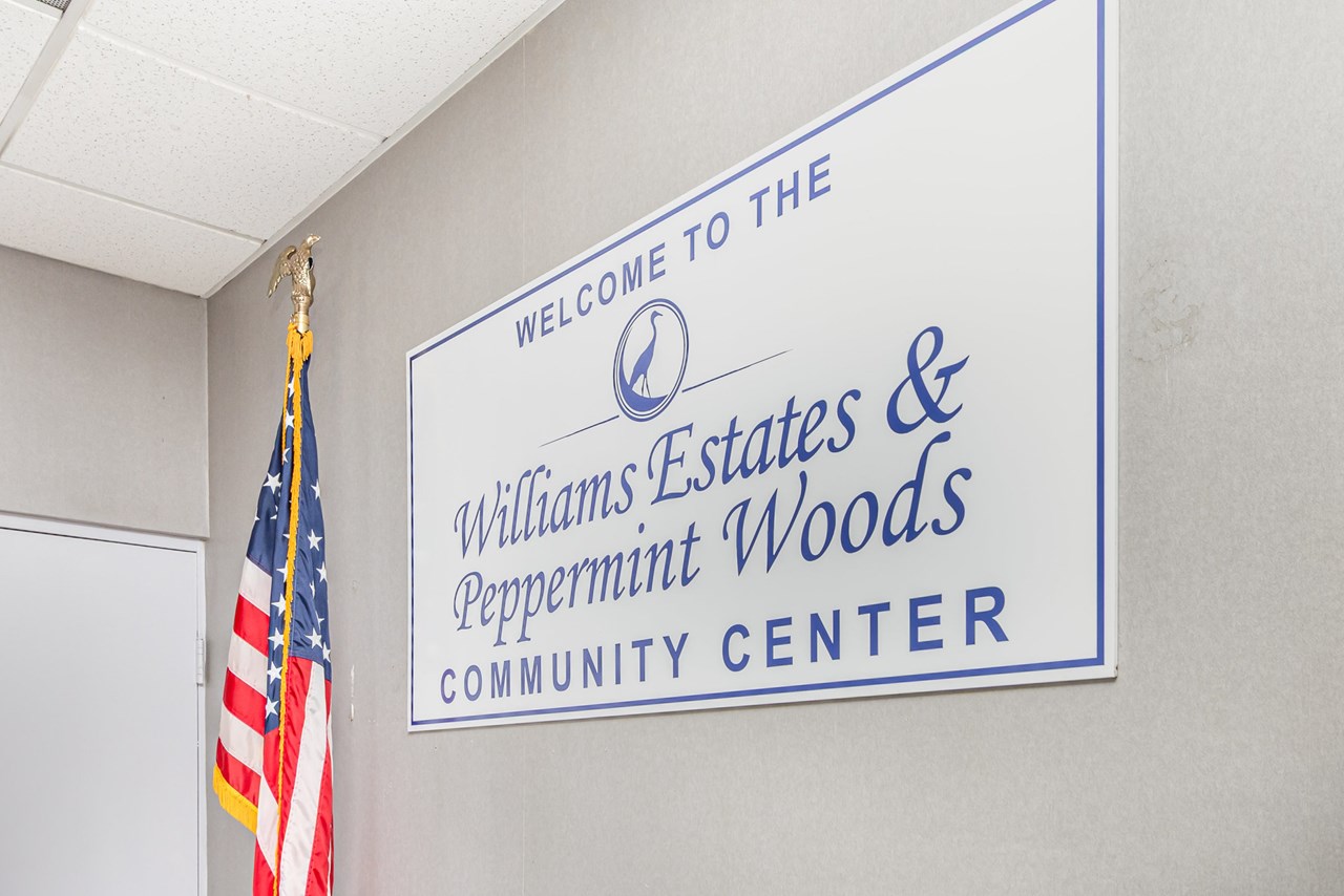 welcome to williams estates & peppermint woods