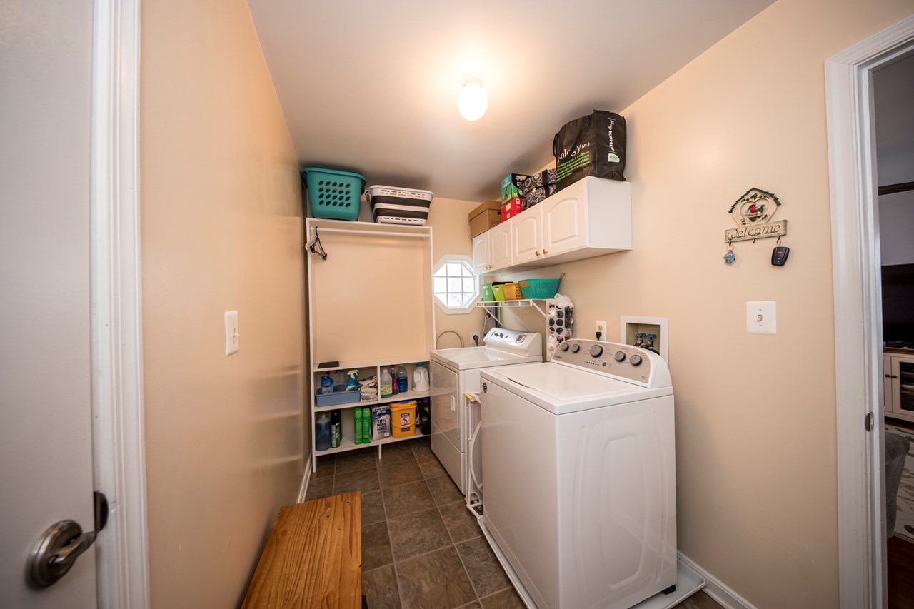 main level laundry room