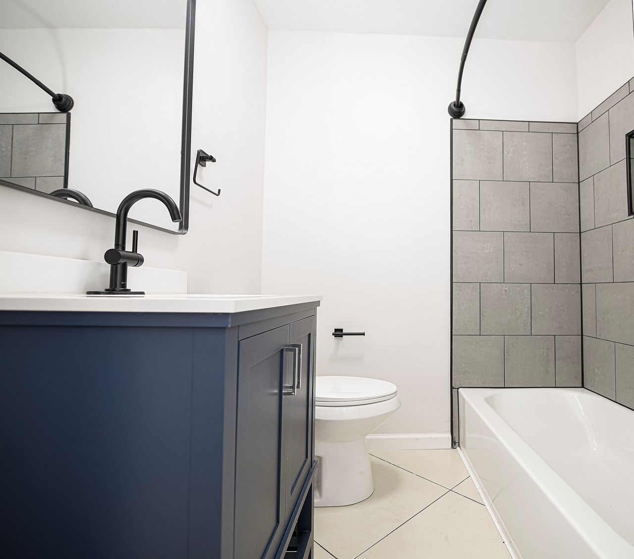 fully updated 1st floor bath