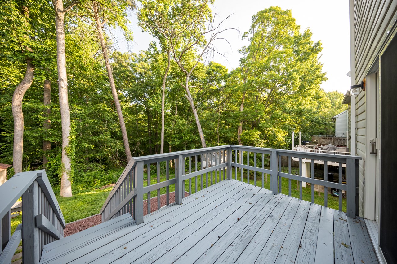 deck off of family room