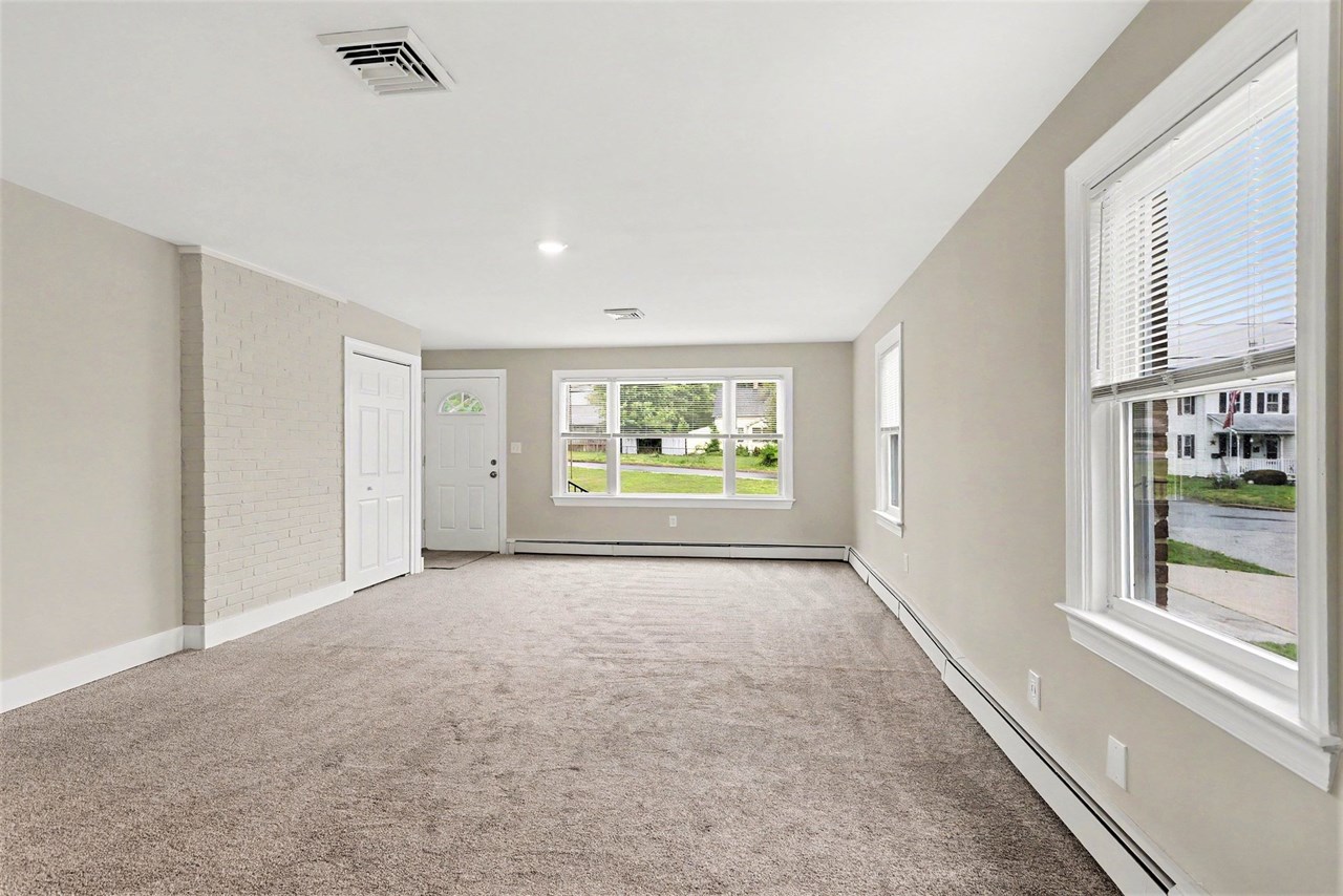 entrance from driveway to living room