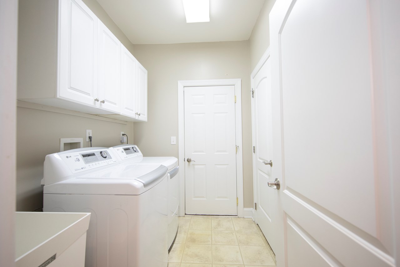 main level laundry room