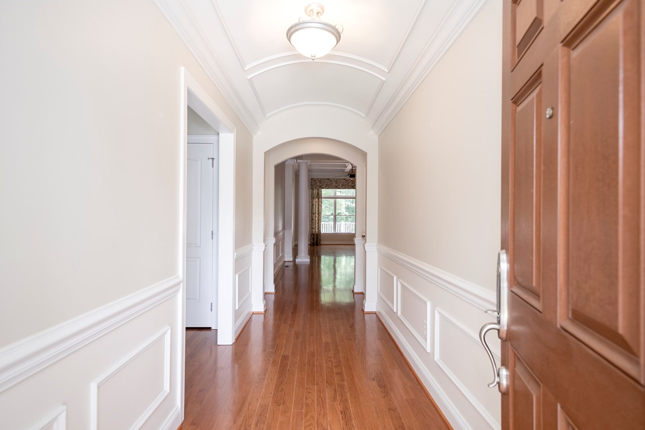 entrance from front door