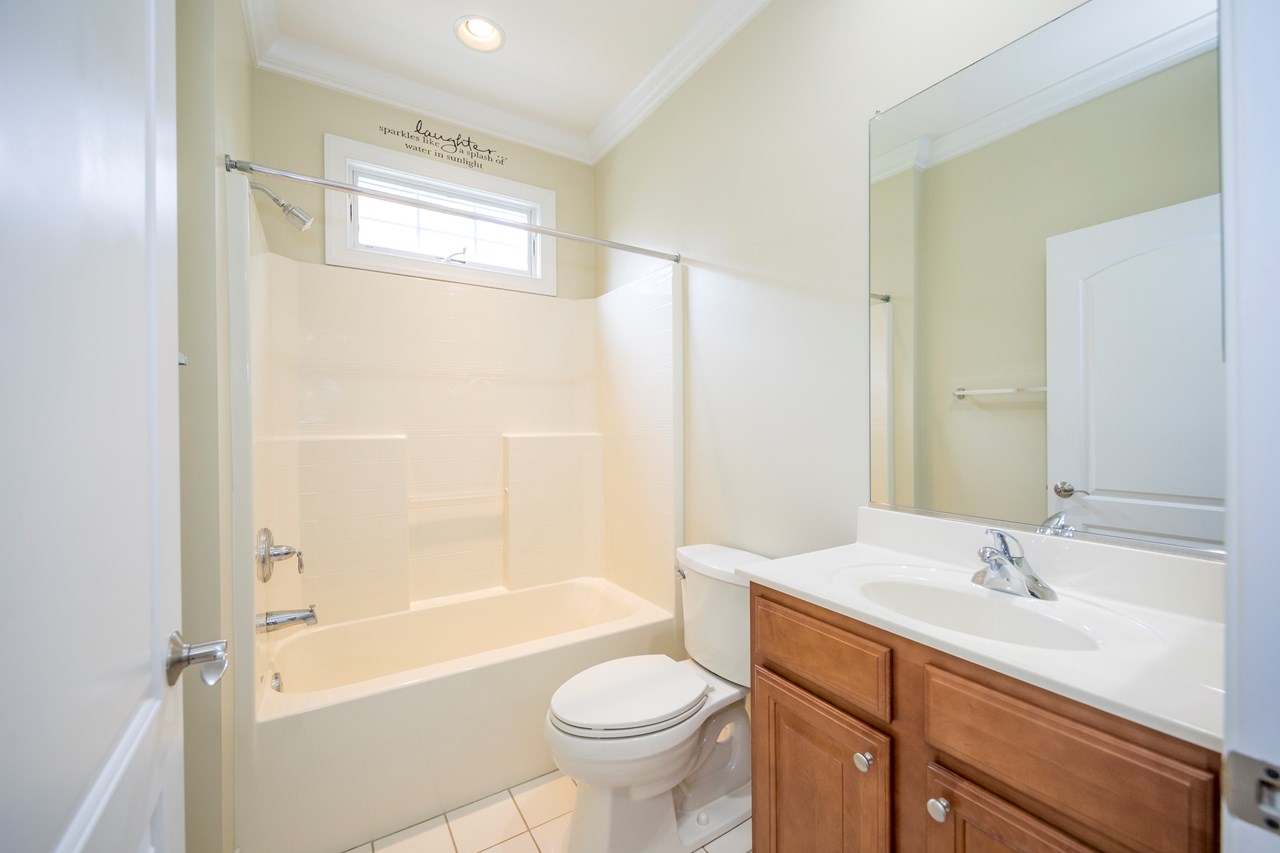 2nd full bathroom on main level