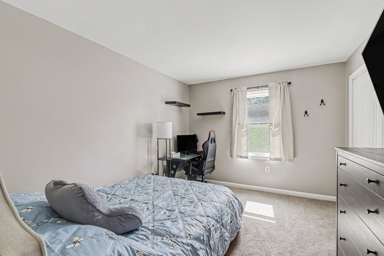 bedroom #2 w/ large closet