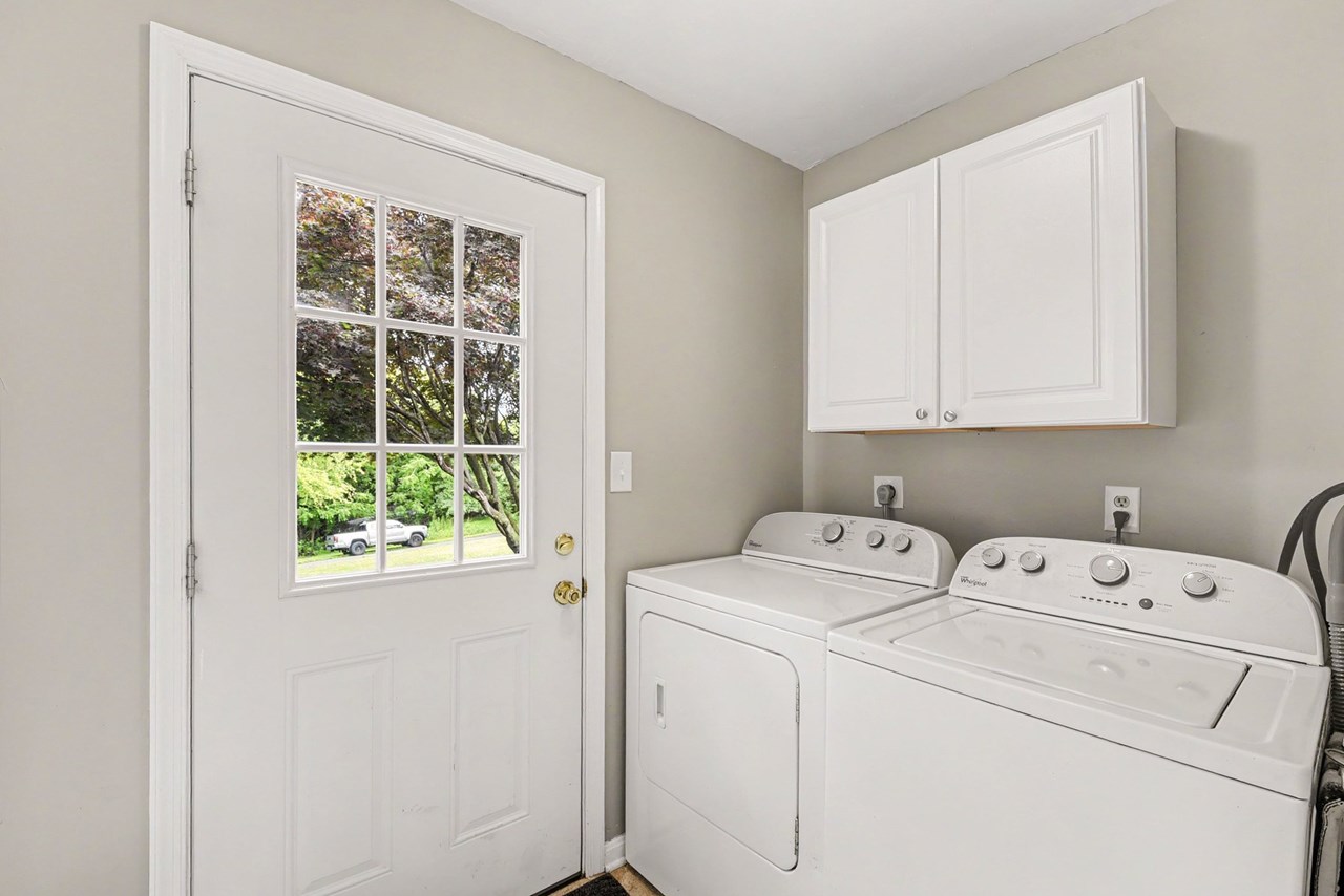 laundry area