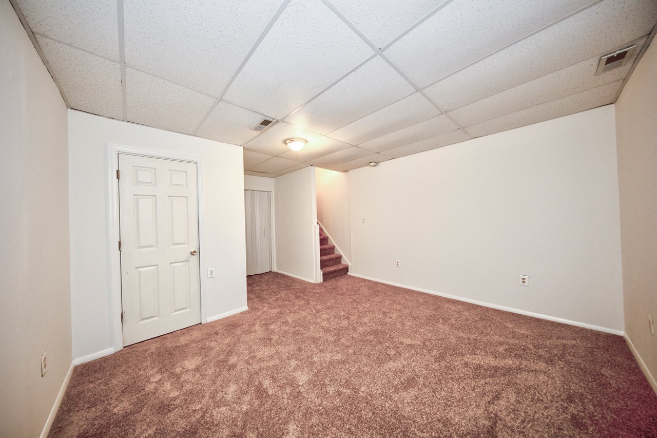 finished lower level