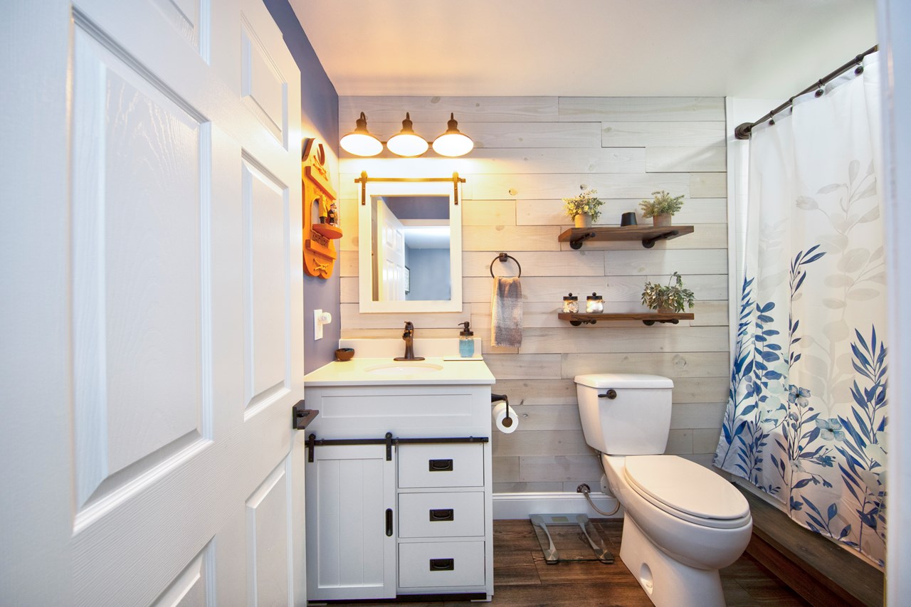 2nd full bath on lower level