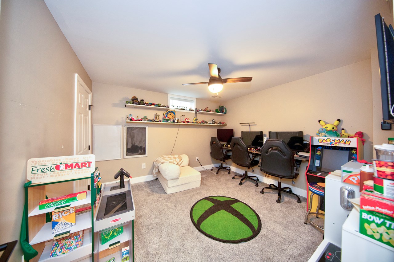 den/ office in lower level