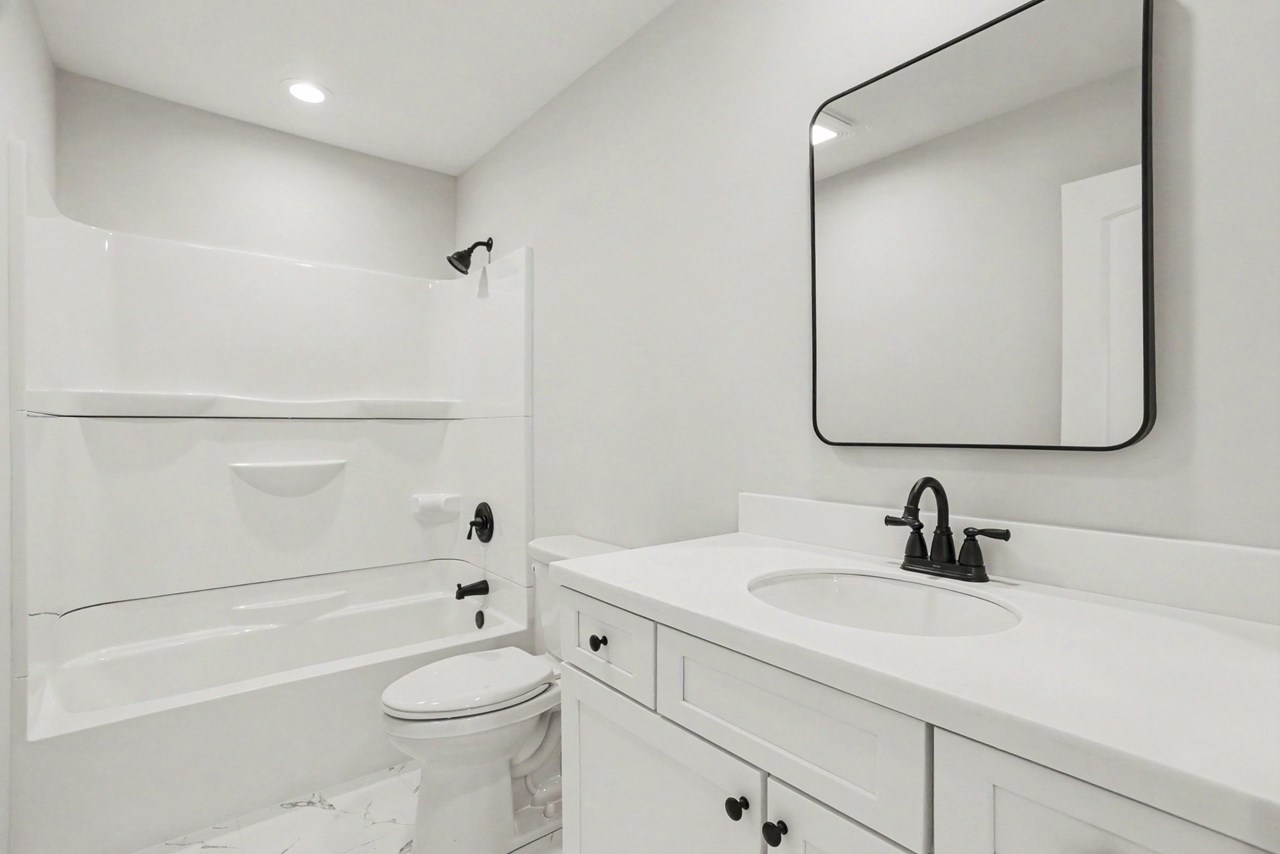 2nd full bathroom on upper level