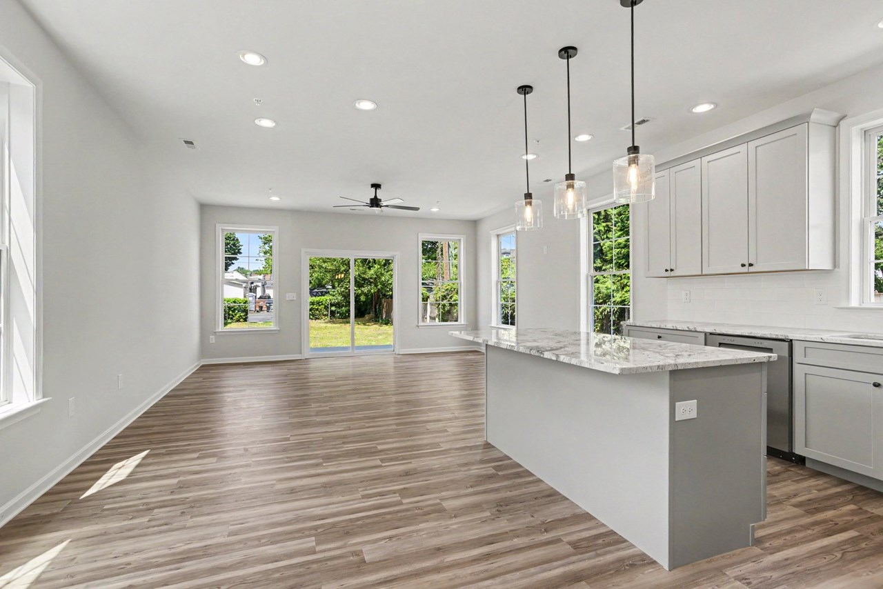 open concept floor plan