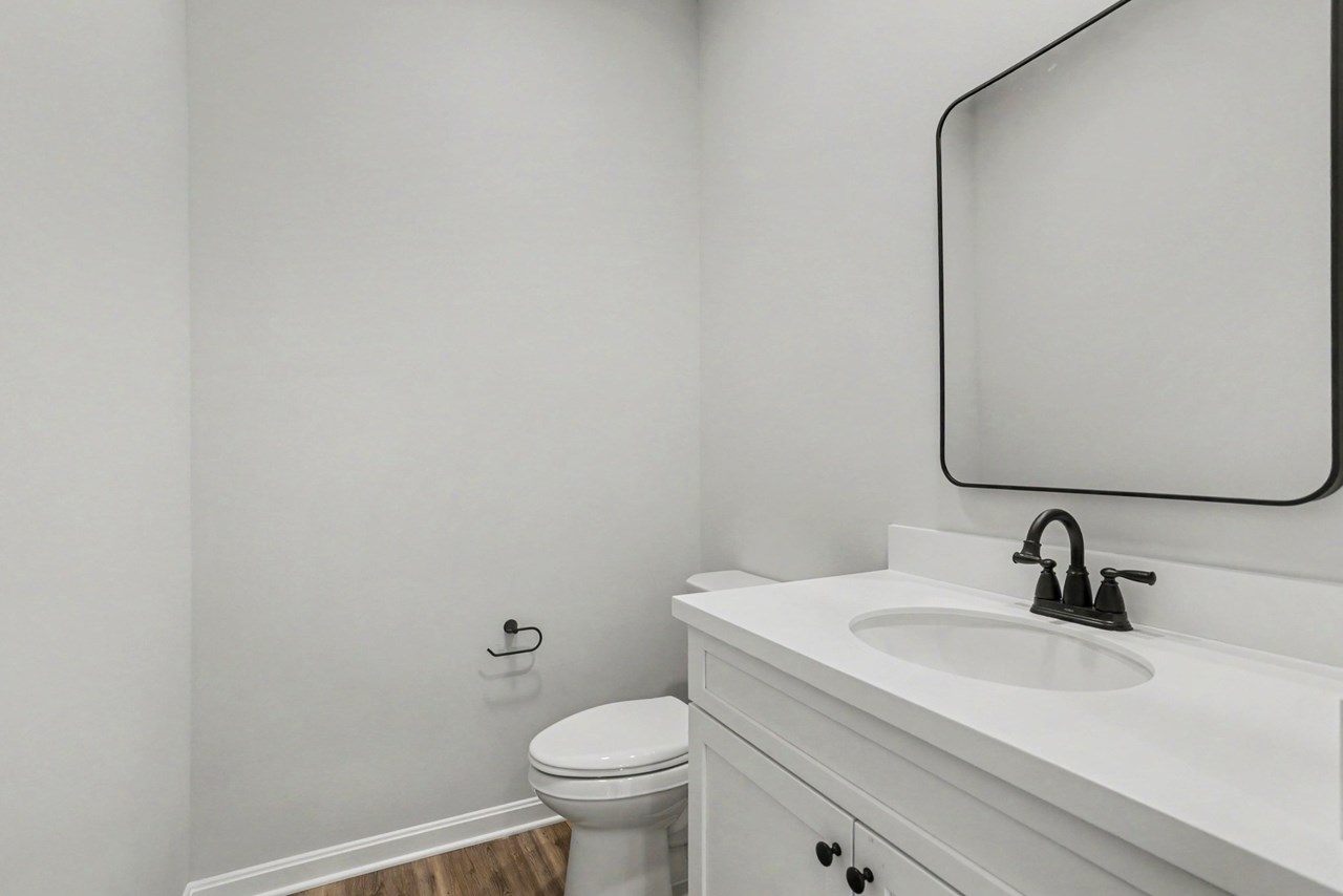 main level powder room