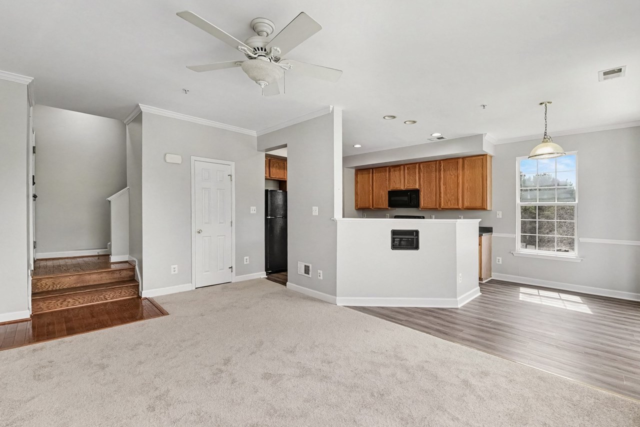 open concept floor plan