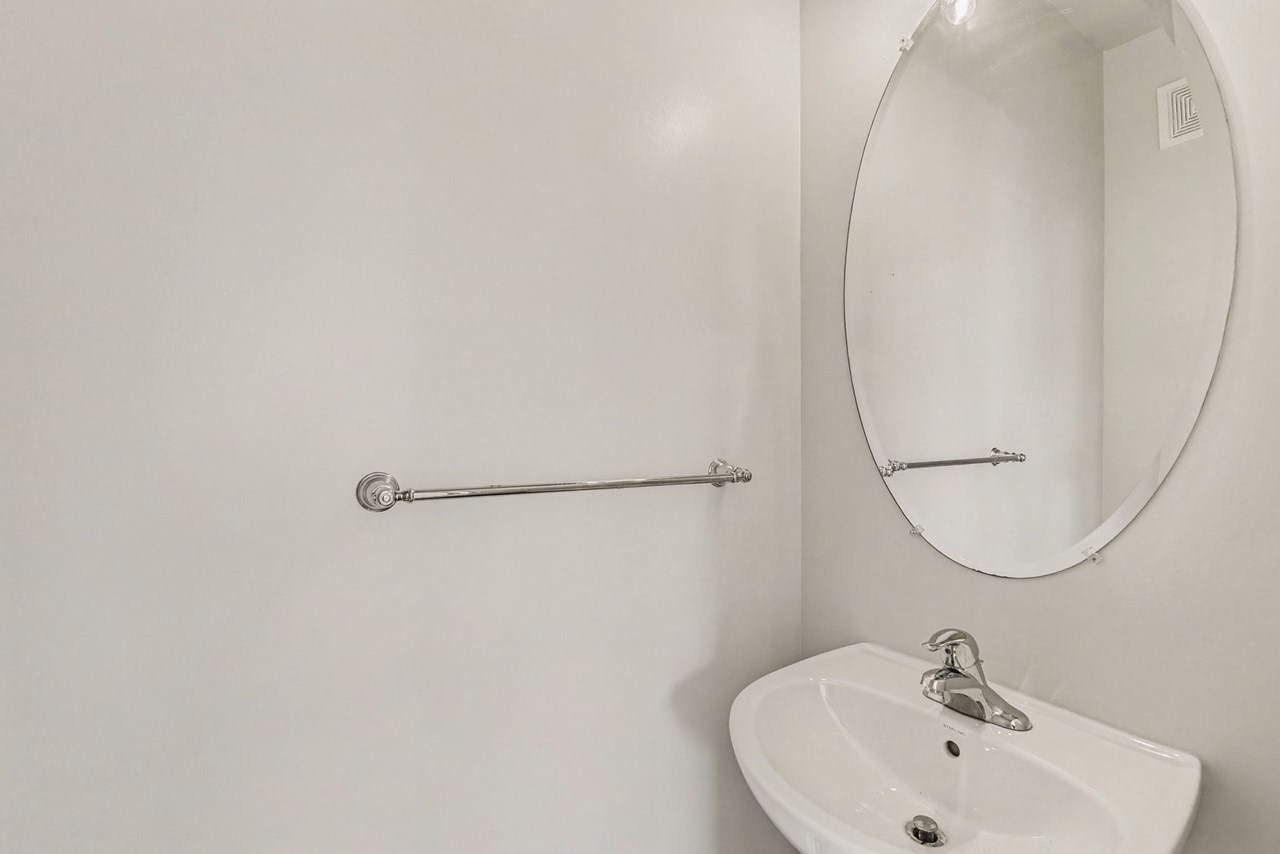 powder room on main level