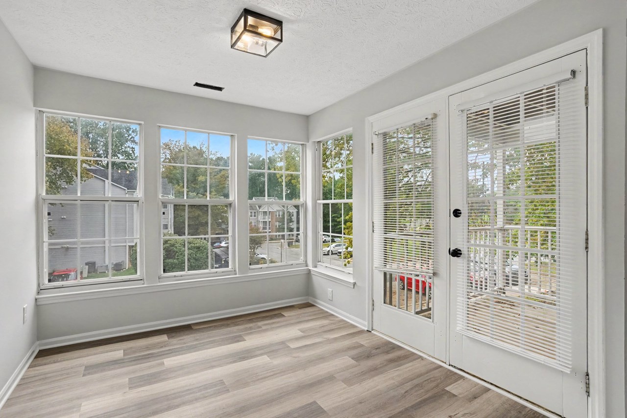 sunroom with tons of natural light