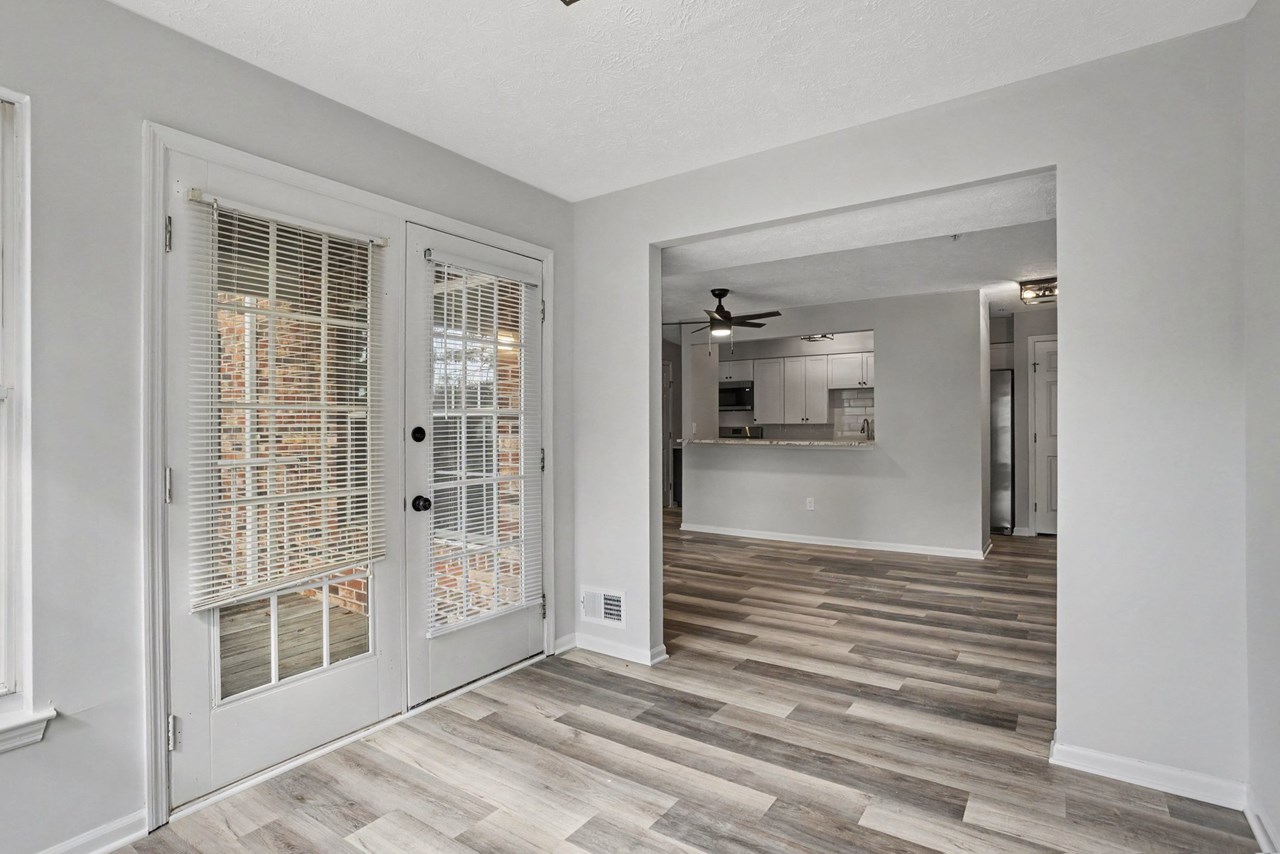 open concept floor plan
