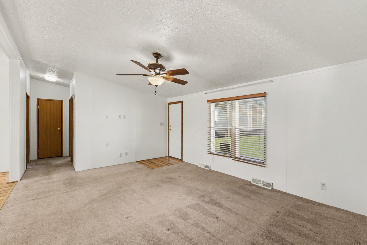 front entrance to family room