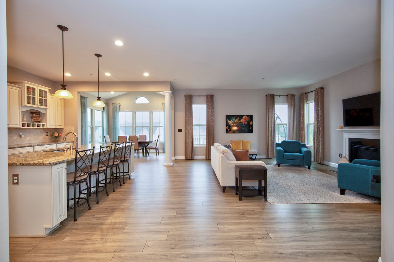 open concept floorplan